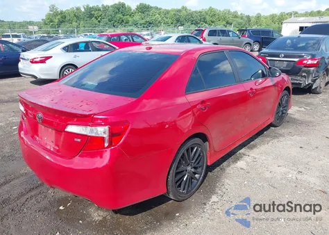 2012 Toyota Camry Se из США, поврежденный, VIN 4T1BF1FK3CU555264